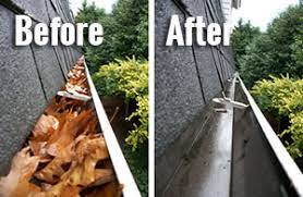 Before and after cleaning