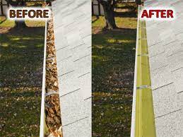 Before and after cleaning